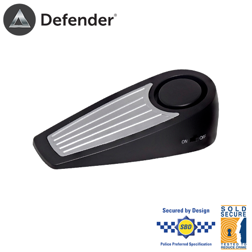 defender door wedge alarm burglar alarm door stop non slip heavy duty hold any surface