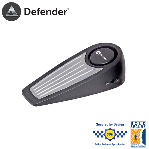 defender door wedge alarm burglar alarm door stop non slip heavy duty hold any surface