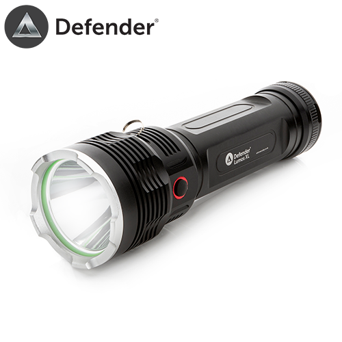defender lumos XL high powered torch extremely bright heavy duty 1500 lumens with strap heavy duty powerful LED torch 1500 lumens
