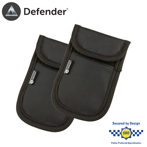 defender signal blocker keyless car crime faraday bag signal blocking pouch rfid faraday pouch