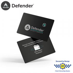 RFID blocking card defender card diamond contactless card theft