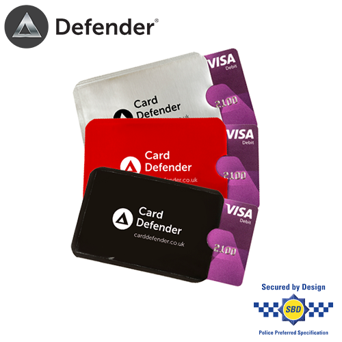card defender rfid blocking card holder pack of 6 secured by design police accredited RFID protection wallet sleeve