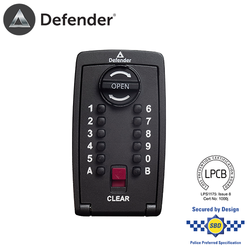 Defender ProTec Key Safe Police Preferred Specification