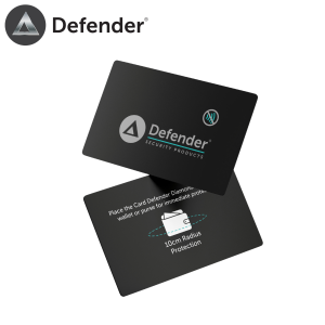 RFID blocking card defender card diamond contactless card theft