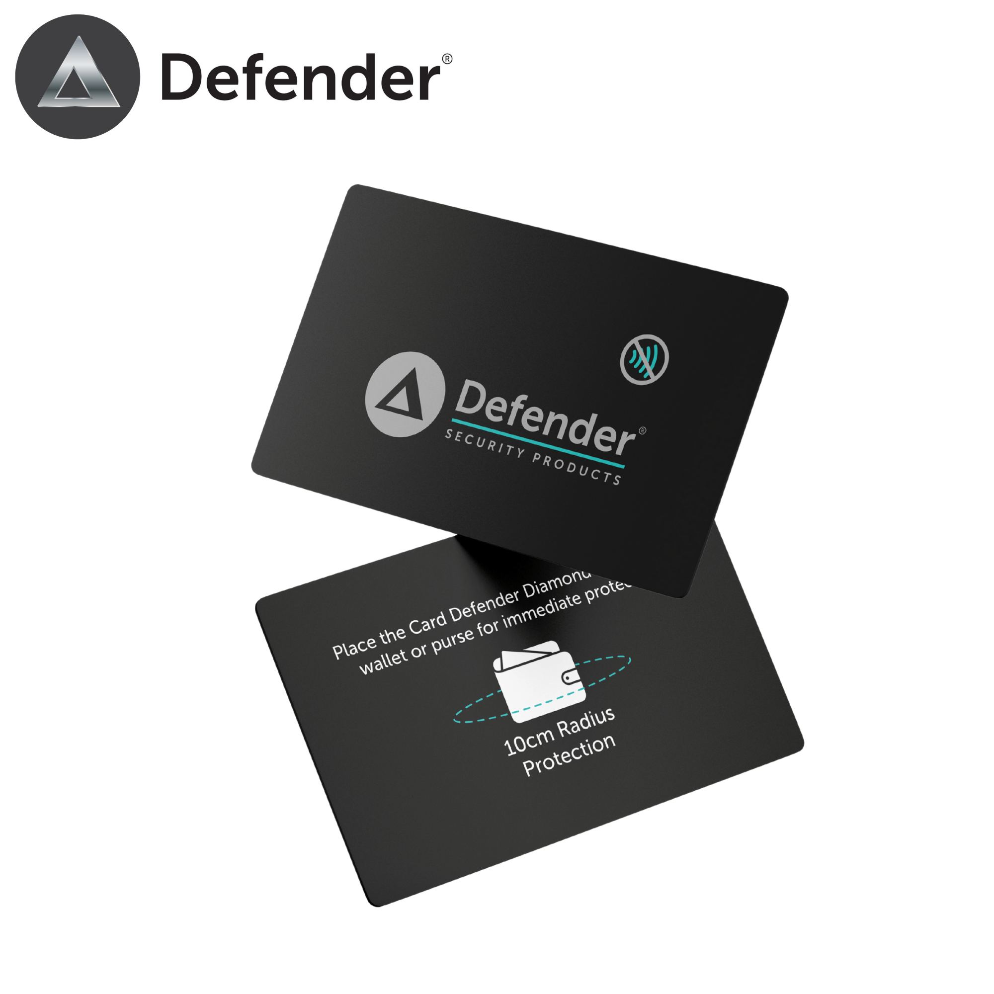 RFID blocking card defender card diamond contactless card theft