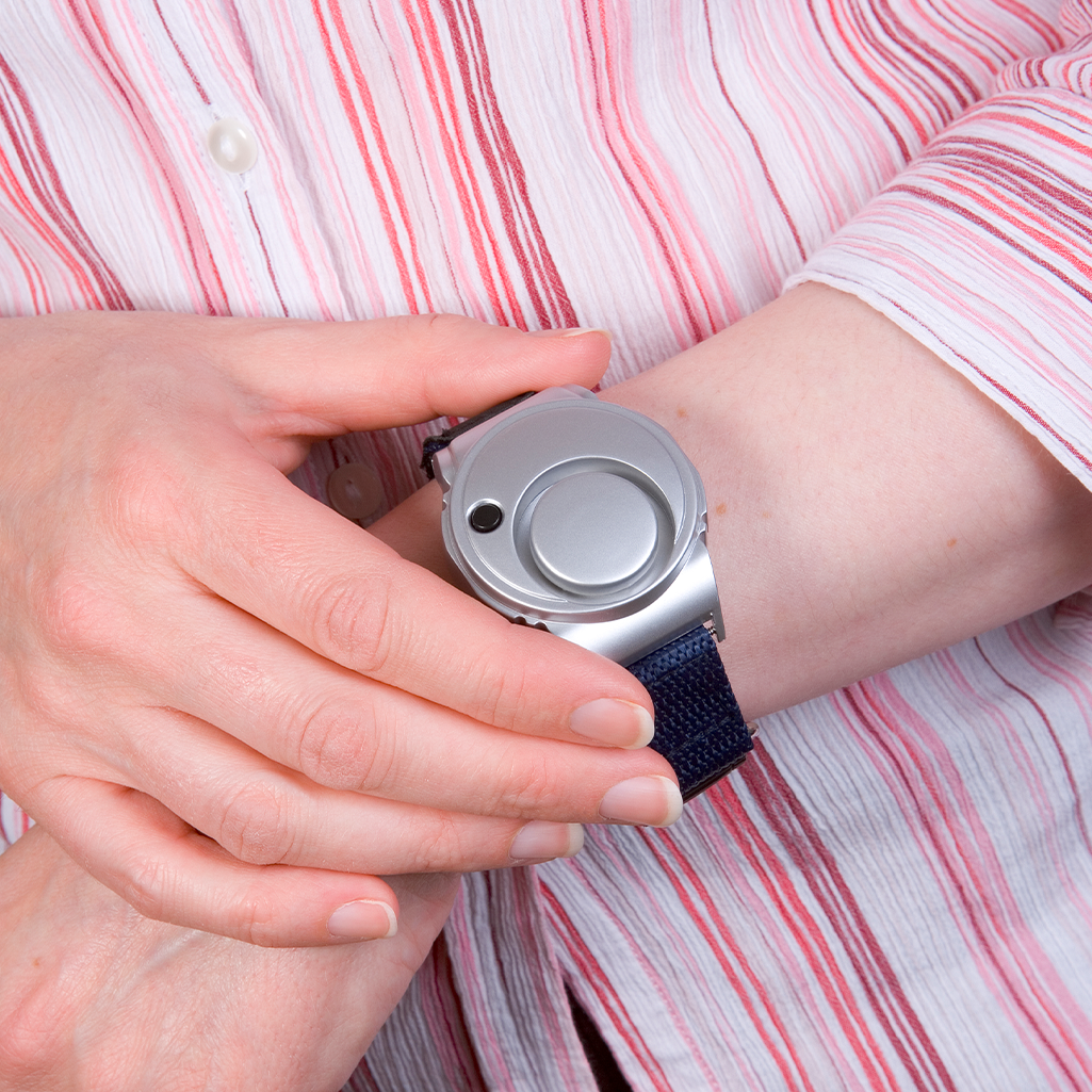 wrist worn personal alarm