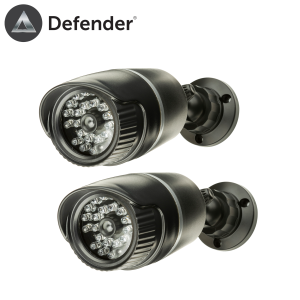 decoy dummy camera with ir leds fake cctv surveillance security camera deter burglars thieves anti social behaviour