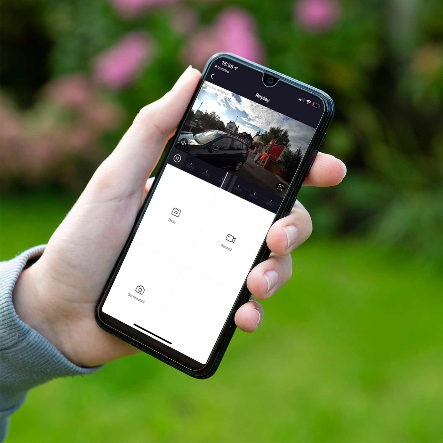 defender video doorbell two way audio usb rechargeable sd card included