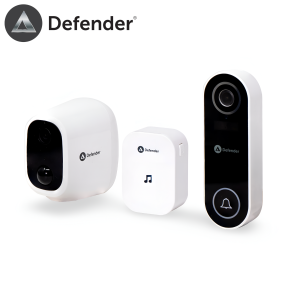 police accredited camera bundle defender video doorbell wifi ip camera smart security police approved cams