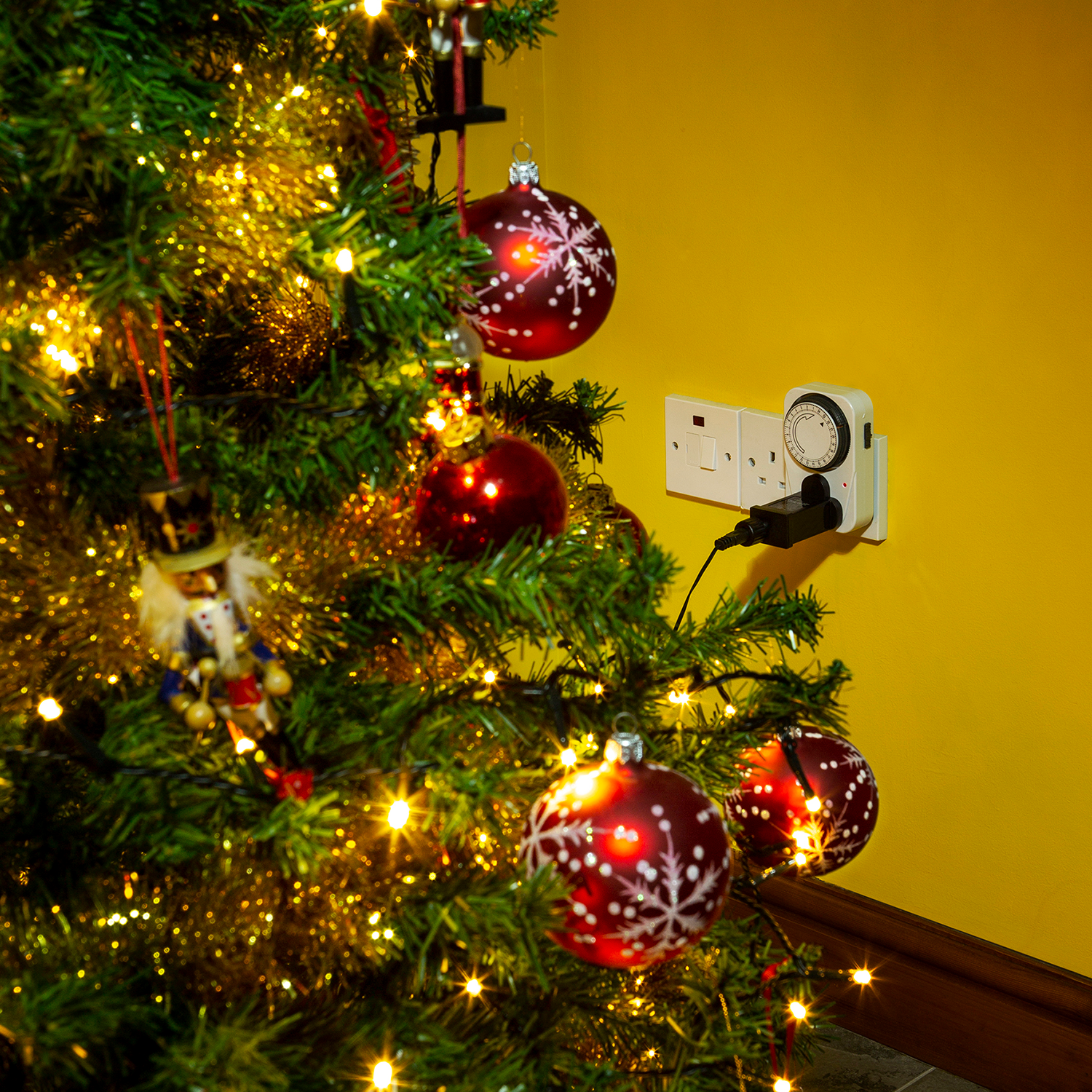 Defender segment timer mechanical plug in light tv electric devices timer