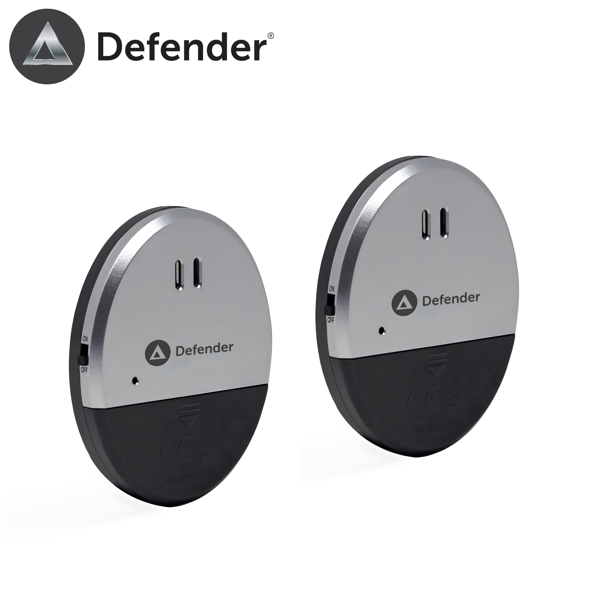 defender ultra slim vibration alarm window door alert smash glass siren 130dB