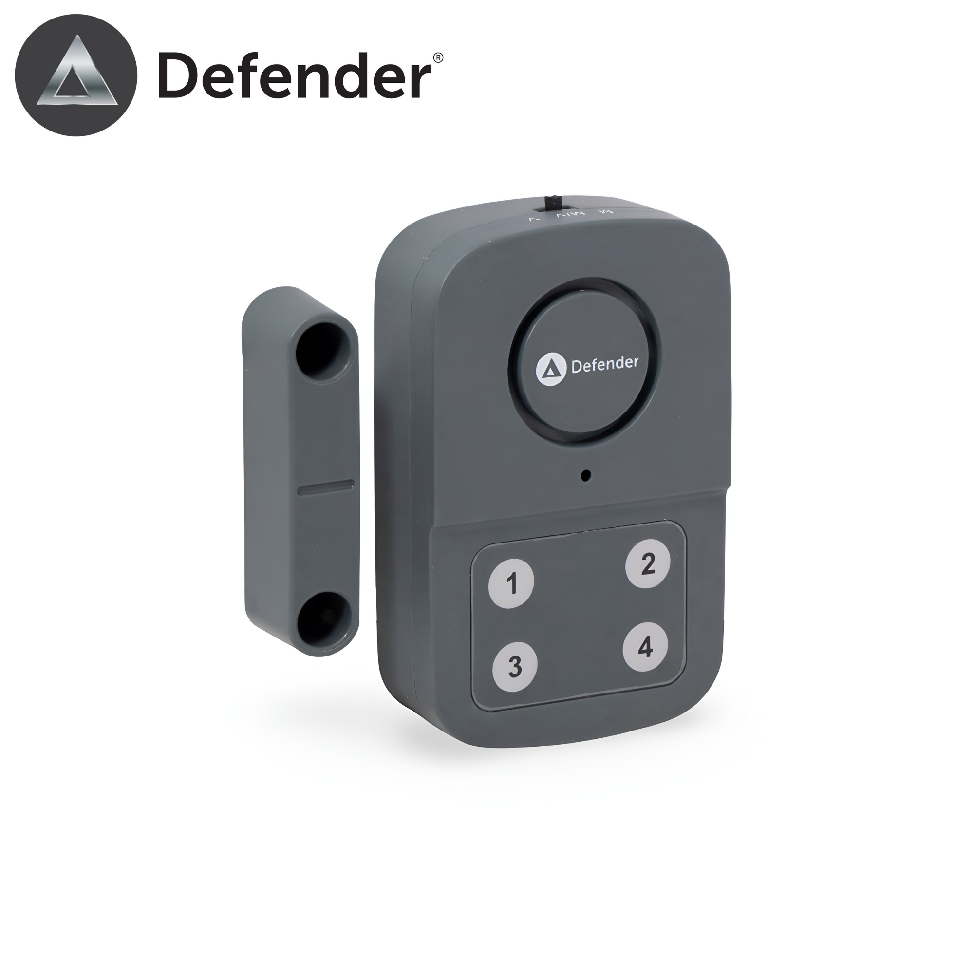 defender shed garage alarm wireless battery powered burglar alarm deter intruders magnetic contact police accredited approved alarm