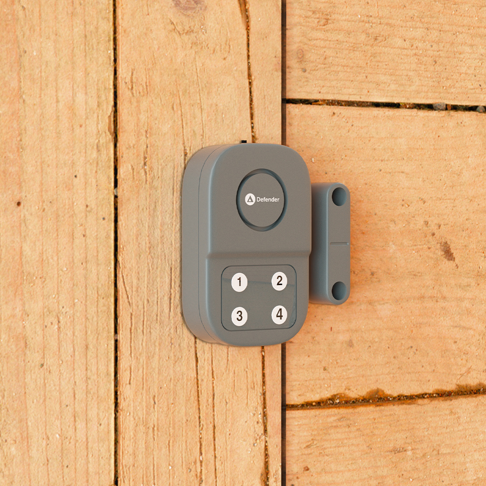 police approved shed alarm battery powered