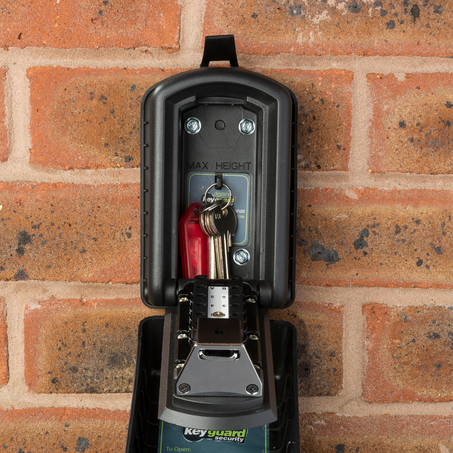 The Burton Keyguard XL Key Safe is one of the most secure outdoor key safes on the market, the unit also meets police-recognised standards