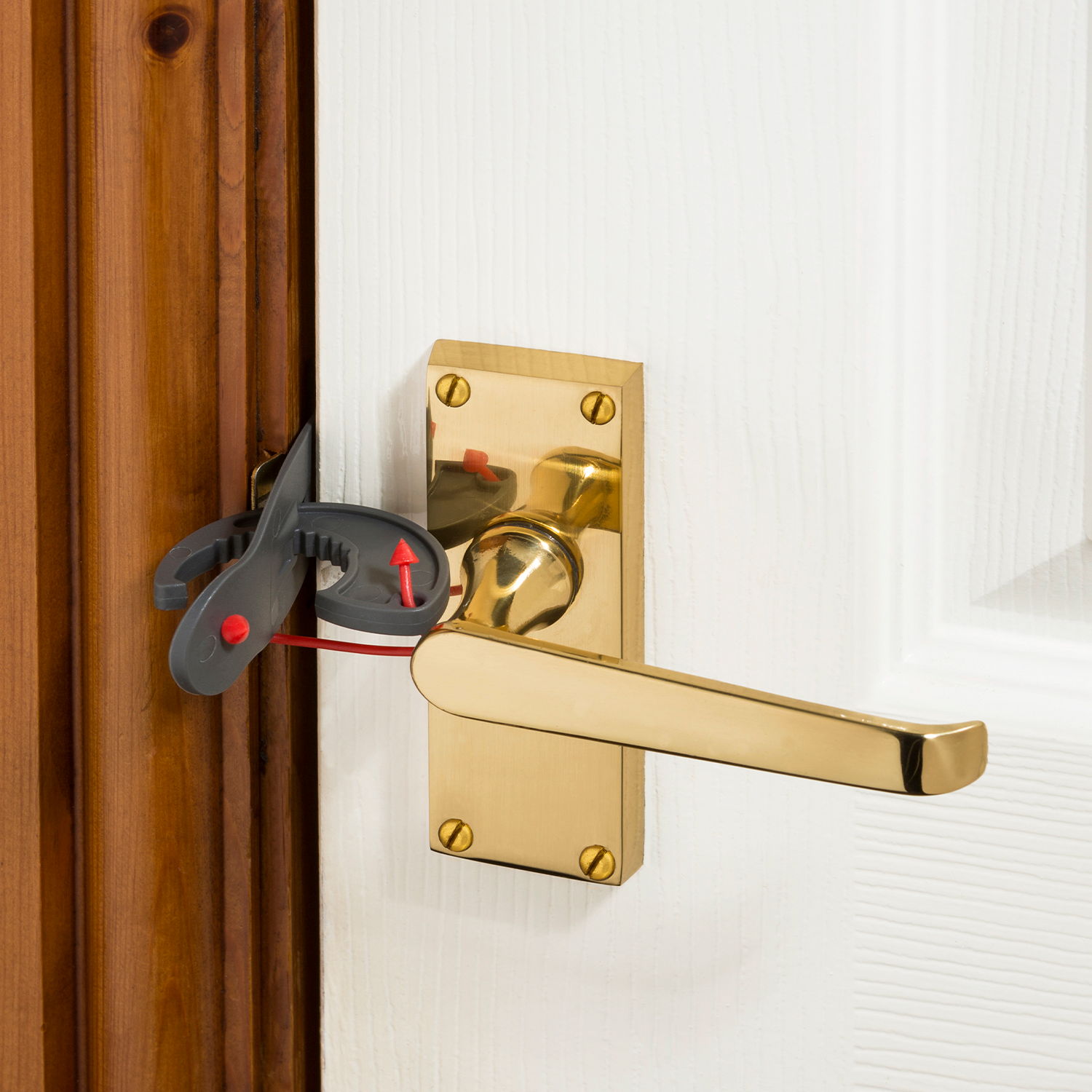The Howsarlock Portable Door Lock is a temporary, easy to use lock