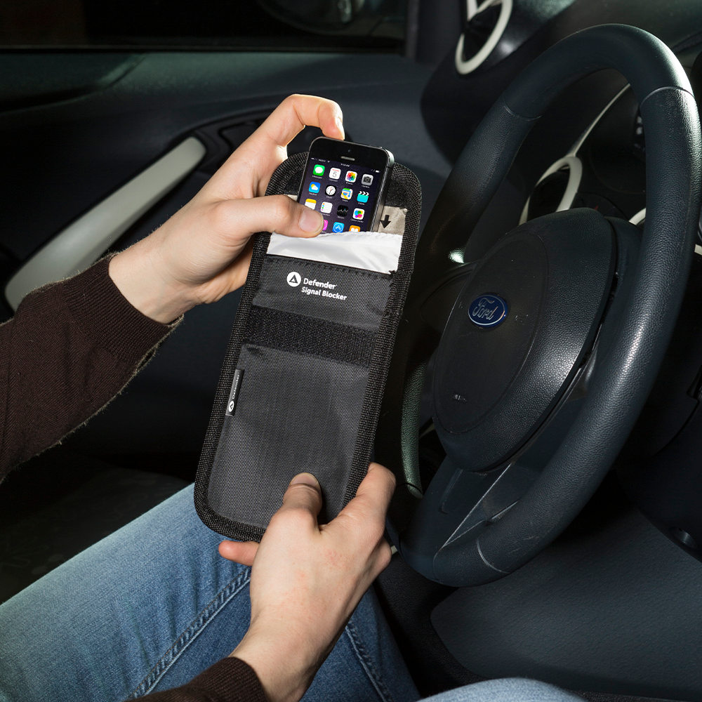 keyless car theft protection signal blocking device