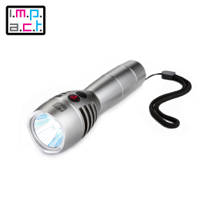 impact personal alarm torch the ultimate 3 in 1 alarm, torch and strobe bright white led torch with siren