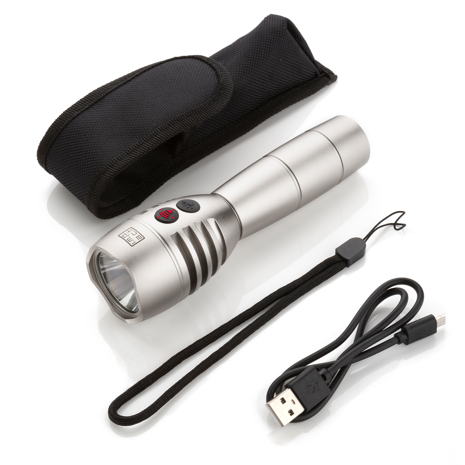 impact personal alarm torch the ultimate 3 in 1 alarm, torch and strobe bright white led torch with siren