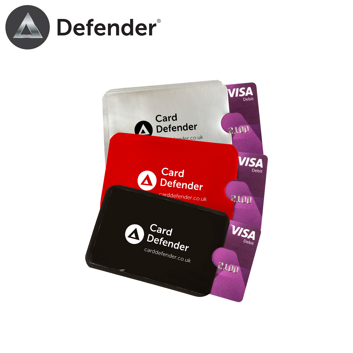 card defender rfid blocking card holder pack of 6 secured by design police accredited RFID protection wallet sleeve