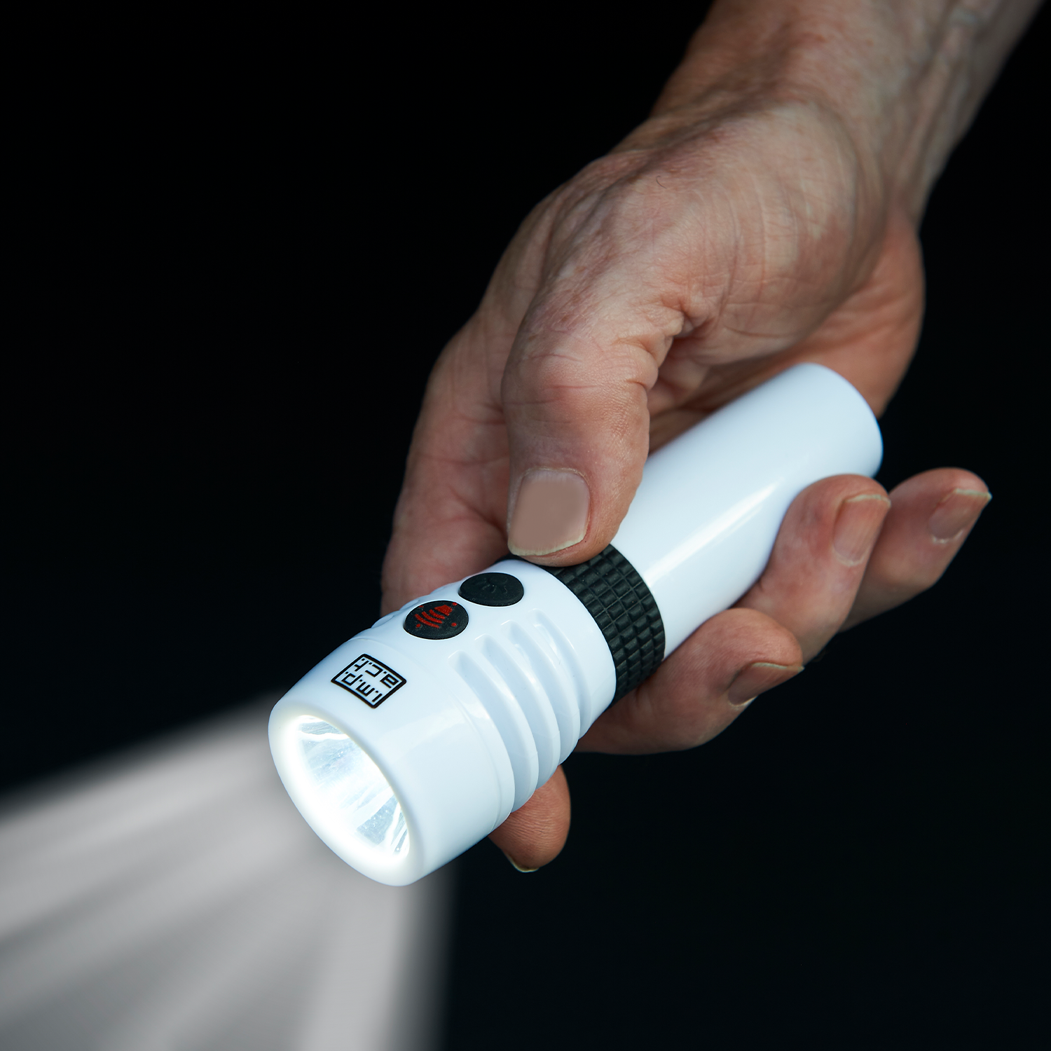 Womens personal alarm torch loud siren deter attackers