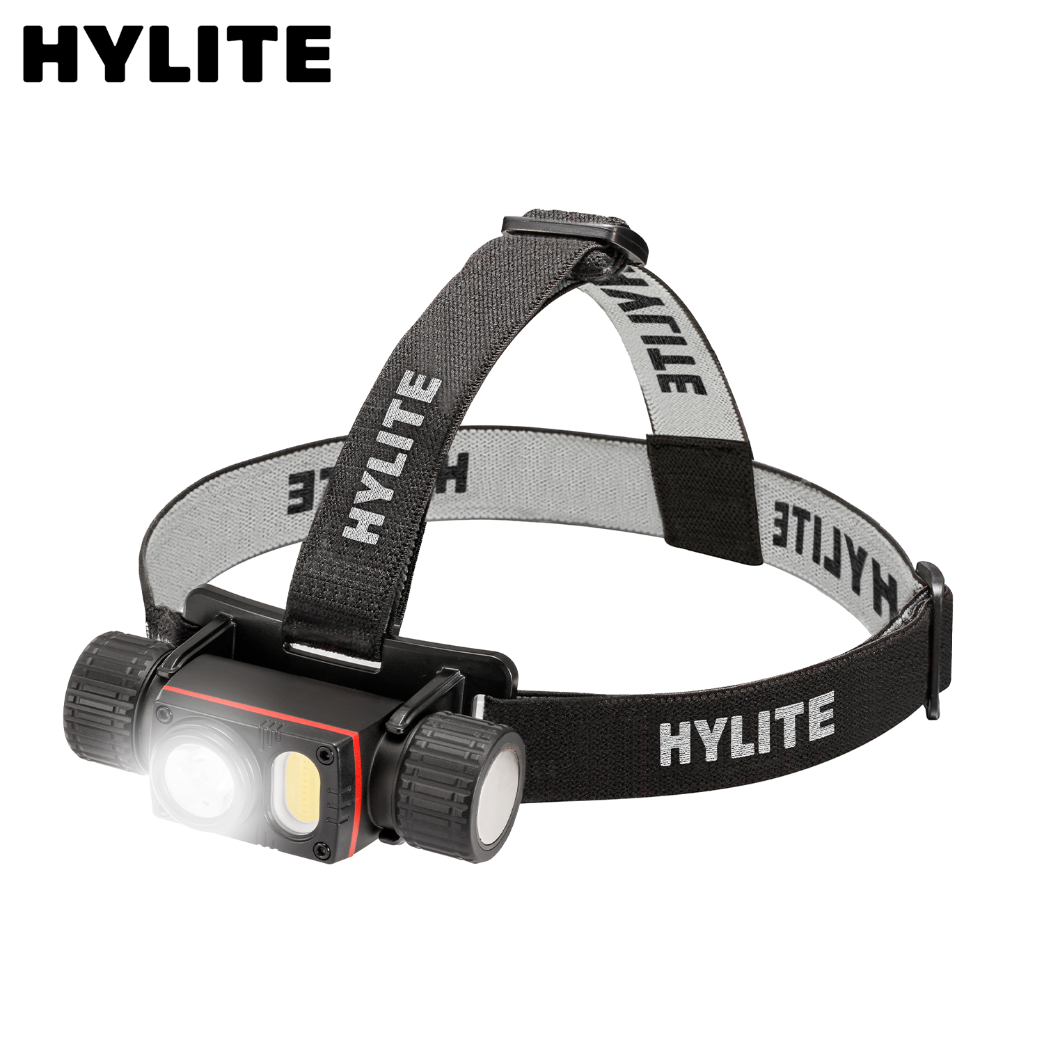 hylite head-lite super bright led usb rechargeable head torch headlamp portable torch adjustable strap