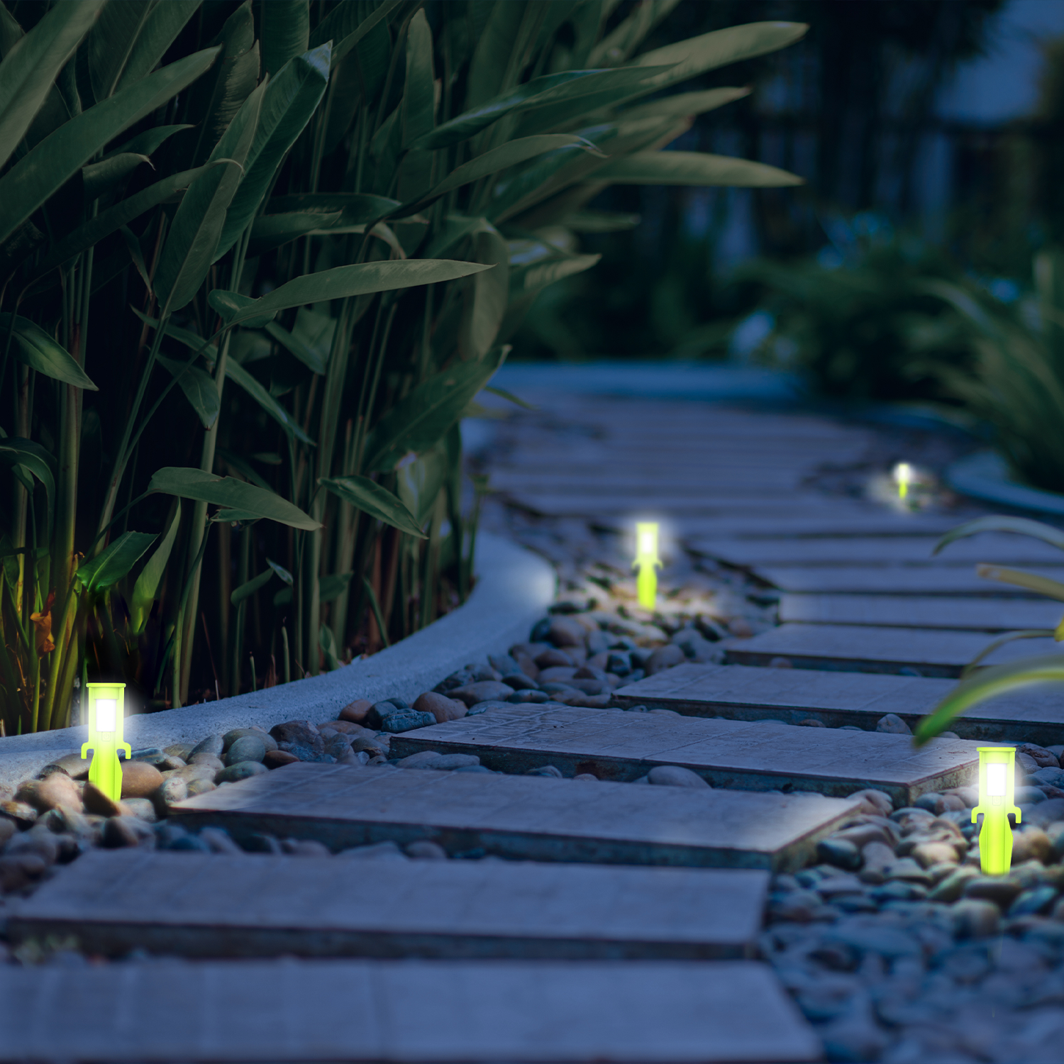 The perfect accessory for camping Pack of Battery powered and waterproof