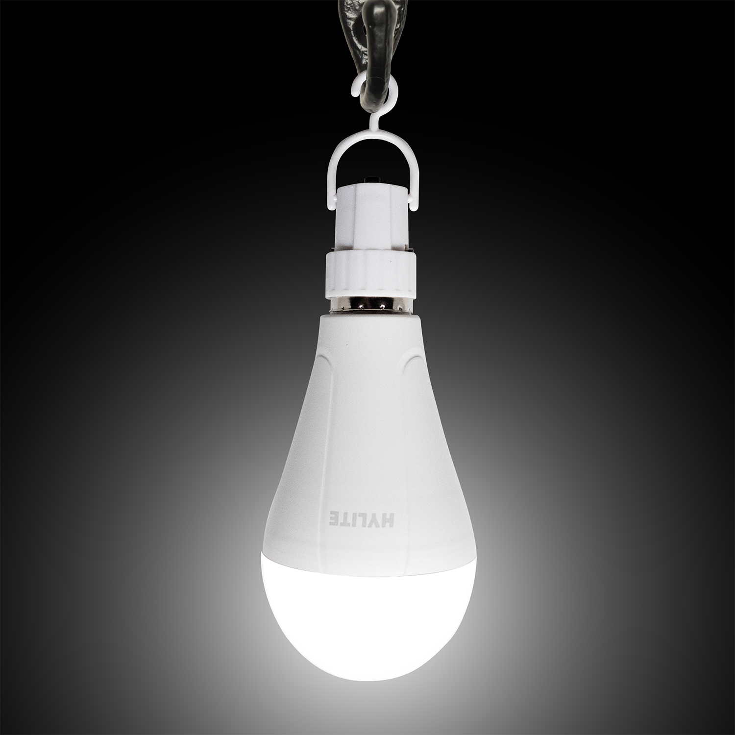 Emergency light bulb 3 step dimming during power outage