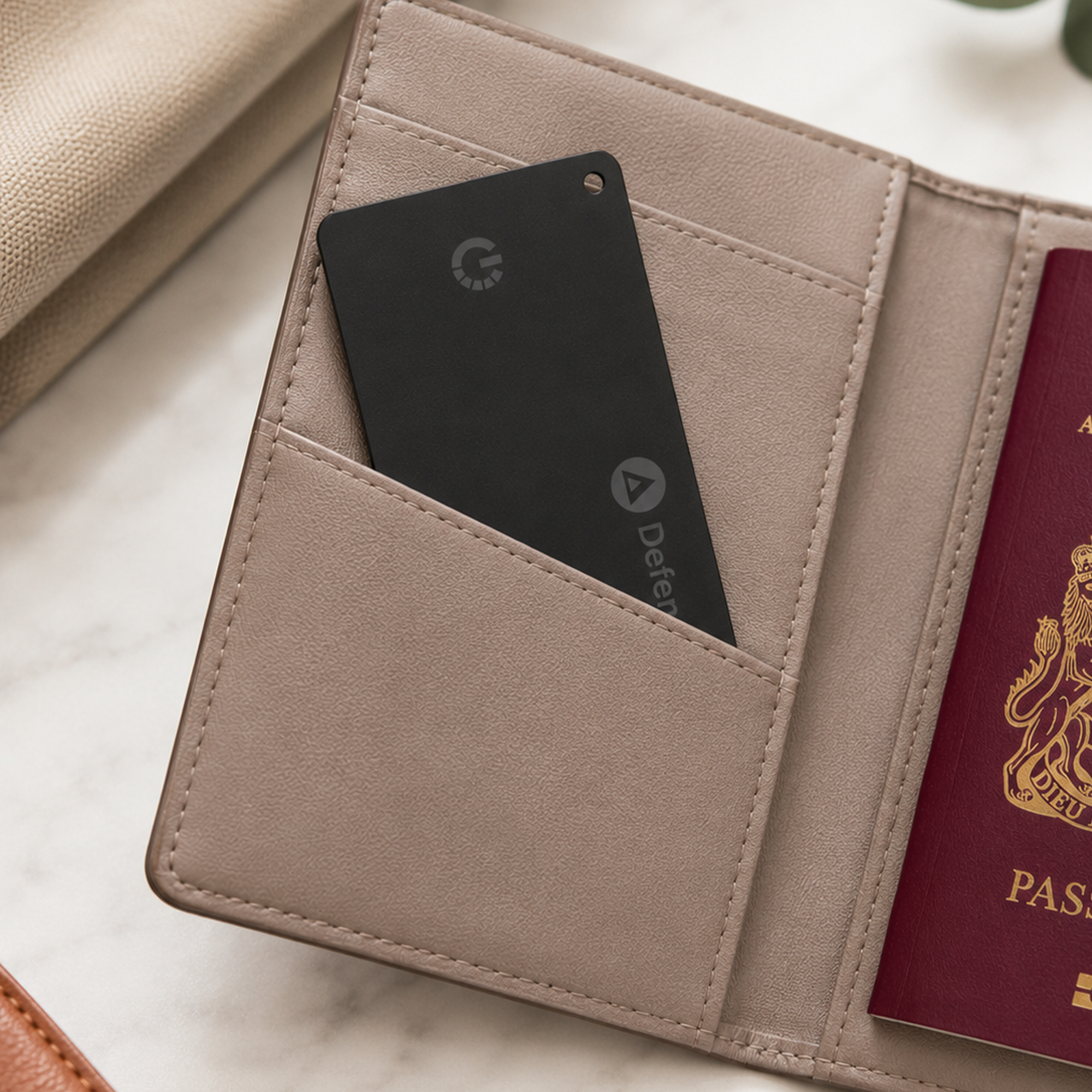 Bluetooth tracker card for handbags, backpacks and luggage